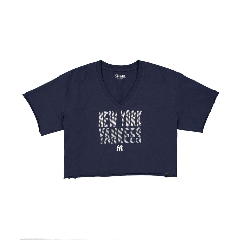 New Era New York Yankees Active Women's V-Neck T-Shirt - Size S